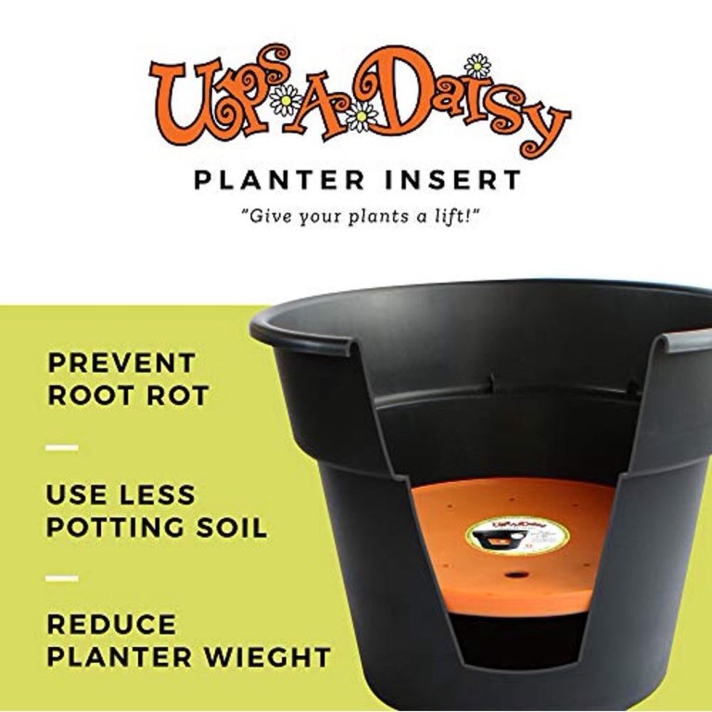 Buy 1 Get 1 Free
Ups-A-Daisy Round Planter Insert 12"